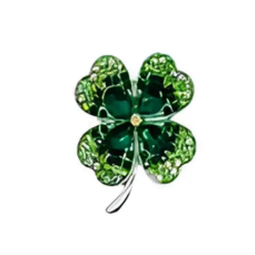 PIN'S FLEURS & TREFLES METAL