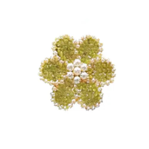 PIN'S FLEURS & TREFLES METAL