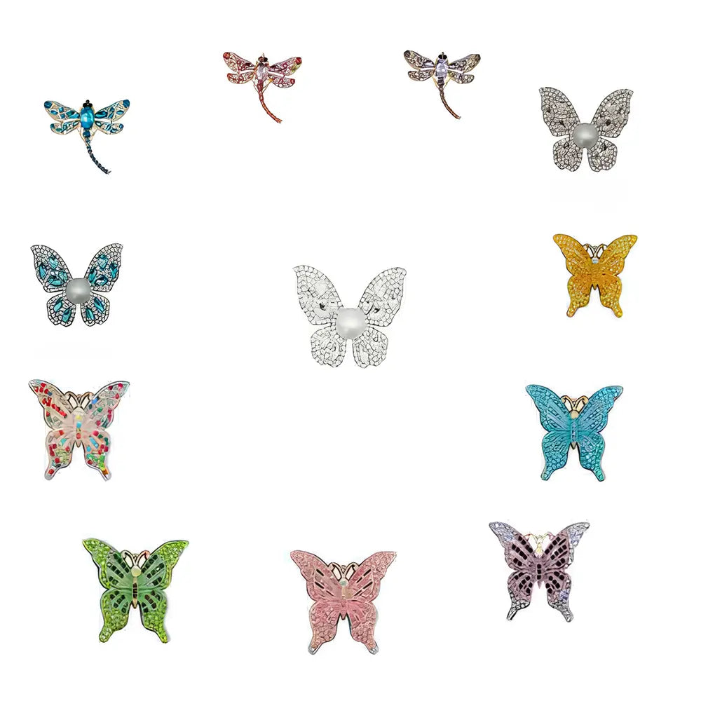 PIN'S PAPILLONS METAL