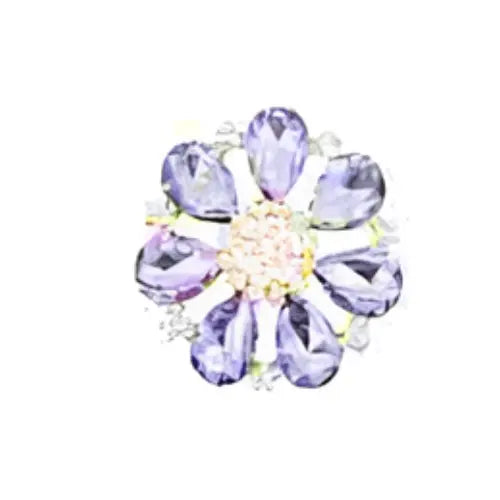 PIN'S FLEURS & TREFLES METAL