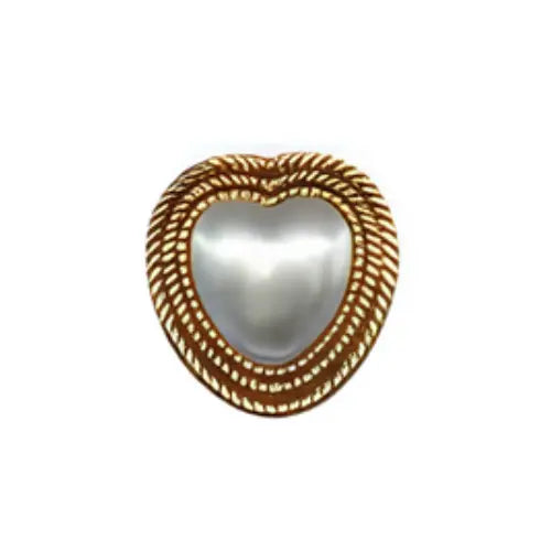 PIN'S PERLES METAL