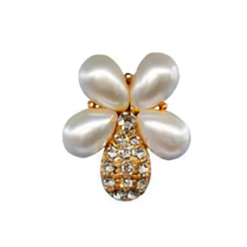 PIN'S PERLES METAL