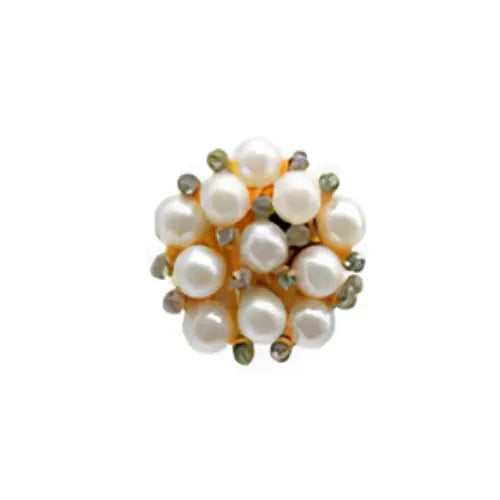 PIN'S PERLES METAL
