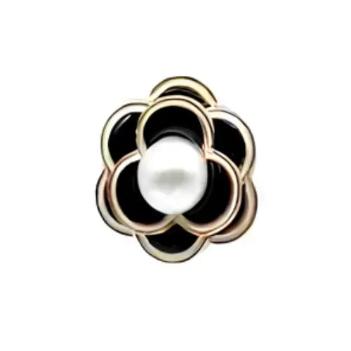 PIN'S PERLES METAL
