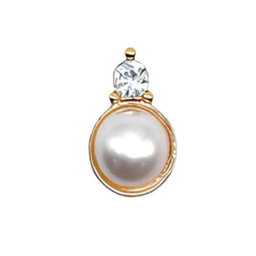 PIN'S PERLES METAL