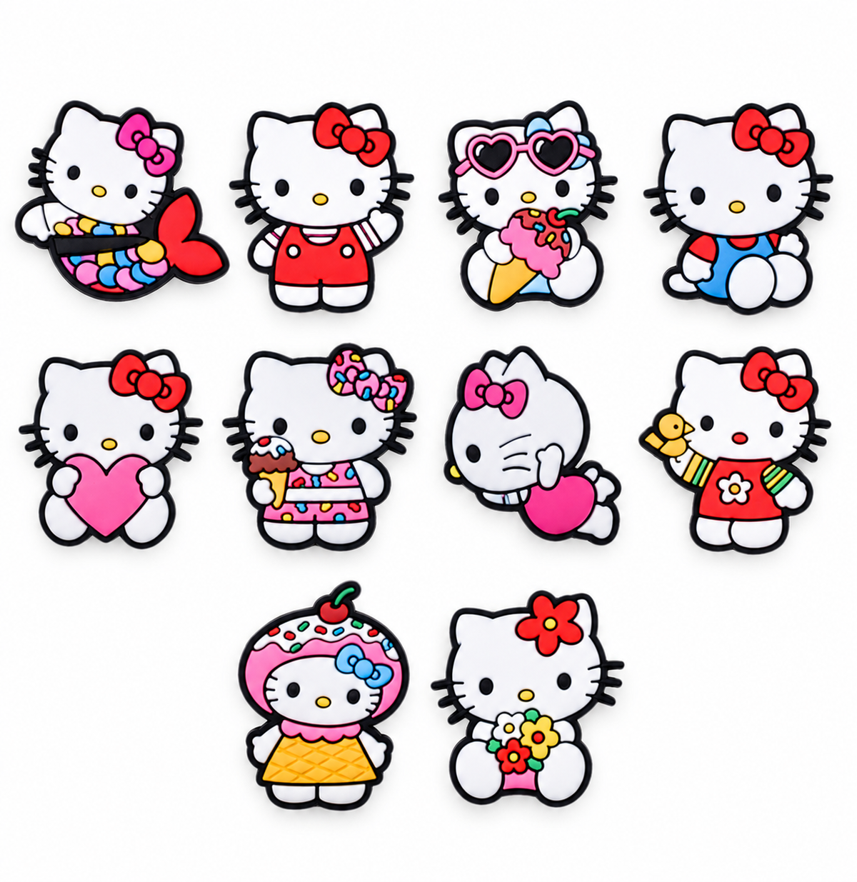 Pin's Hello Kitty pour Crocs – 10 Modèles Kawaii