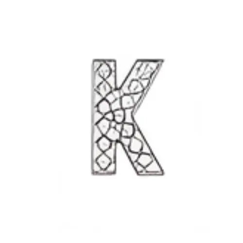 PIN'S LETTRES METAL
