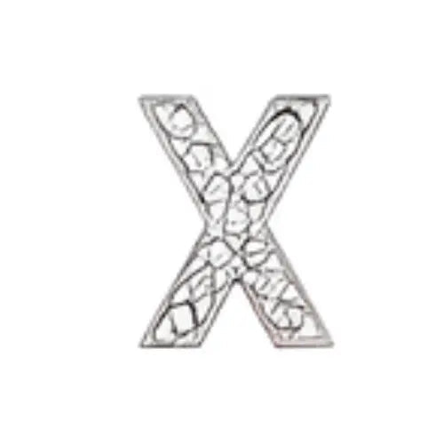 PIN'S LETTRES METAL
